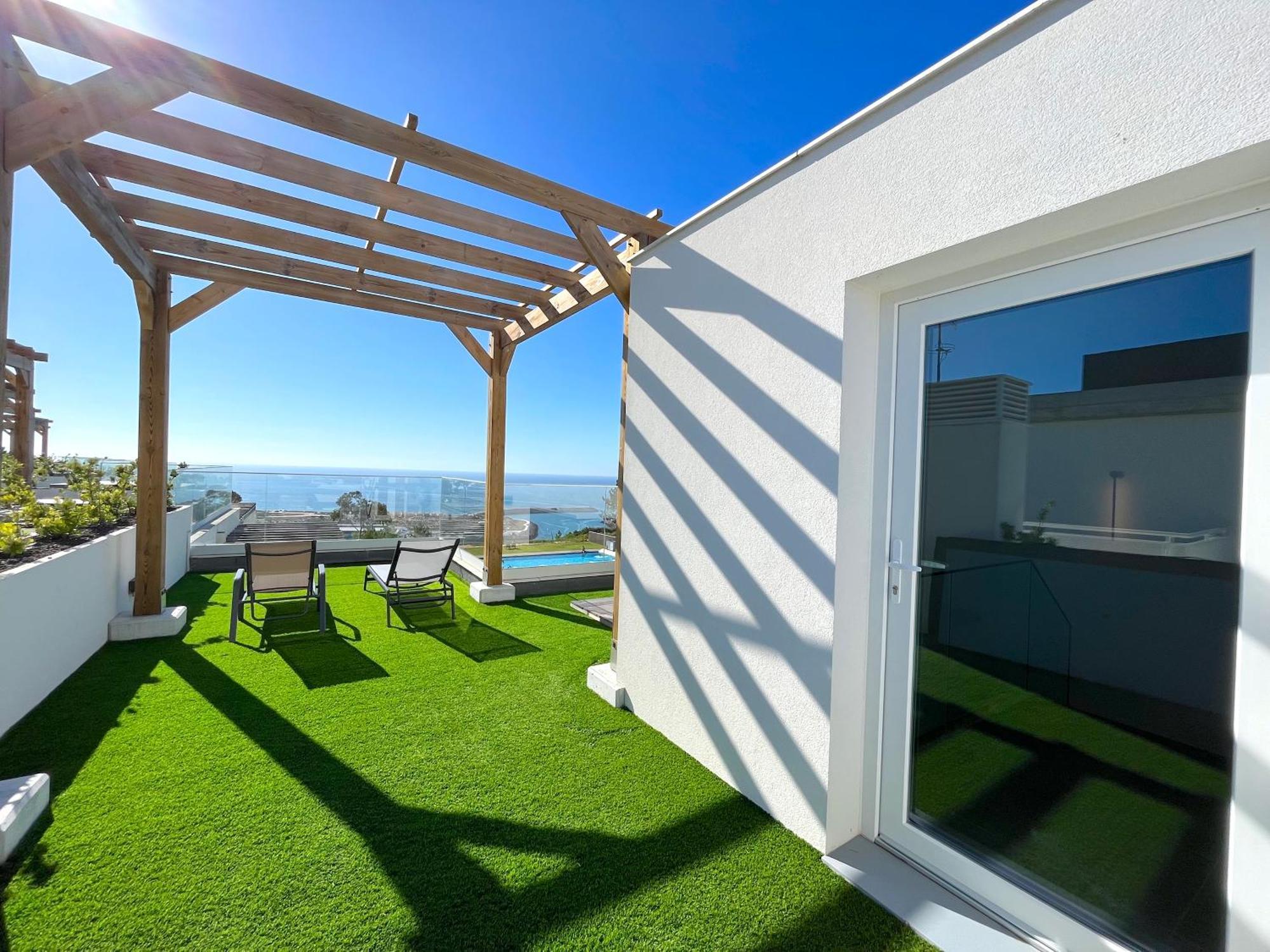 Mar A Vista - Condominium With Pool, Gym And Sea Views Назаре Екстериор снимка