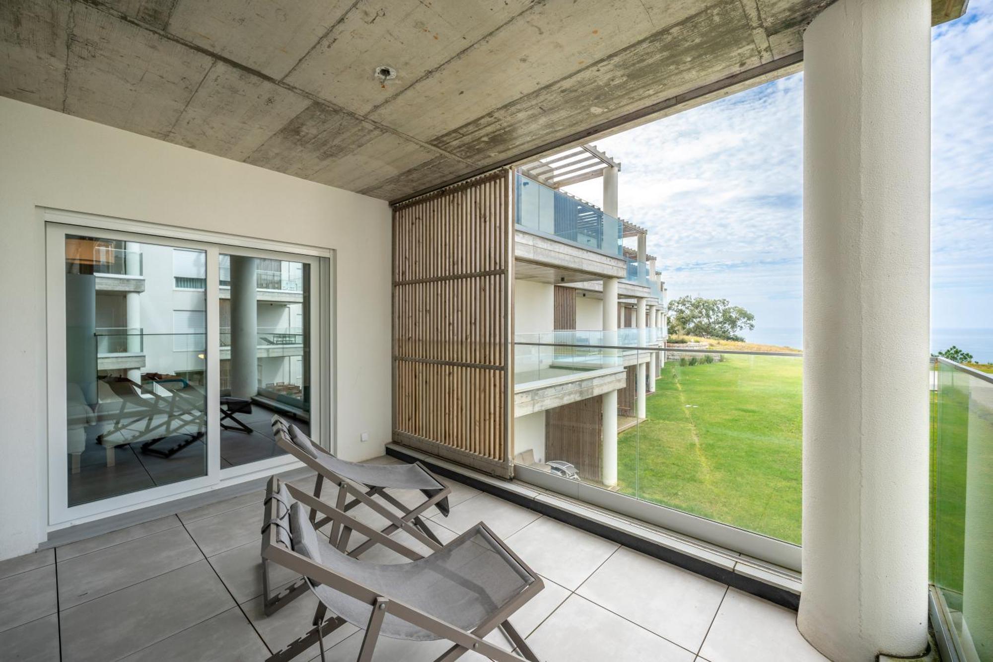 Mar A Vista - Condominium With Pool, Gym And Sea Views Назаре Стая снимка