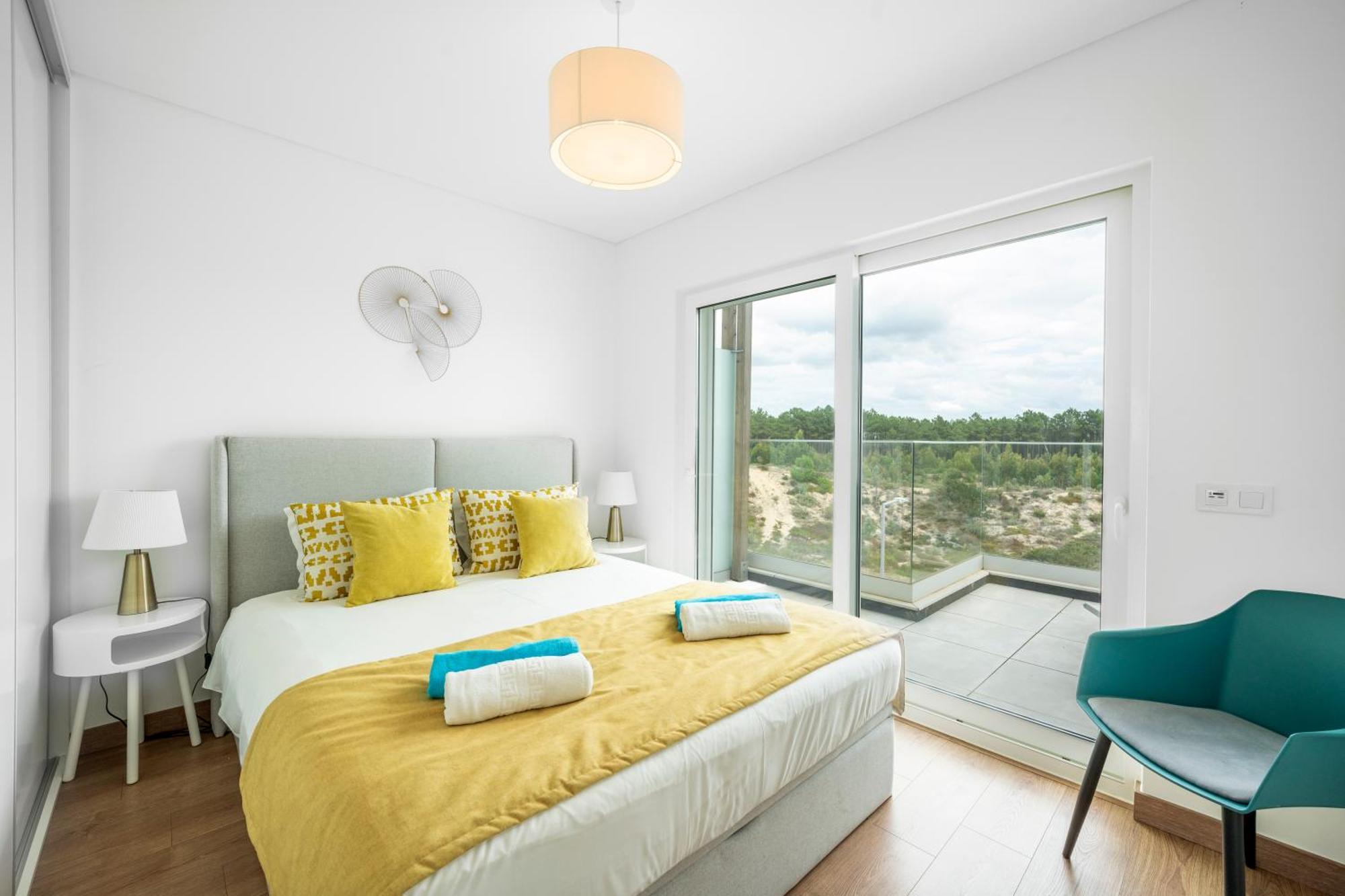 Mar A Vista - Condominium With Pool, Gym And Sea Views Назаре Екстериор снимка